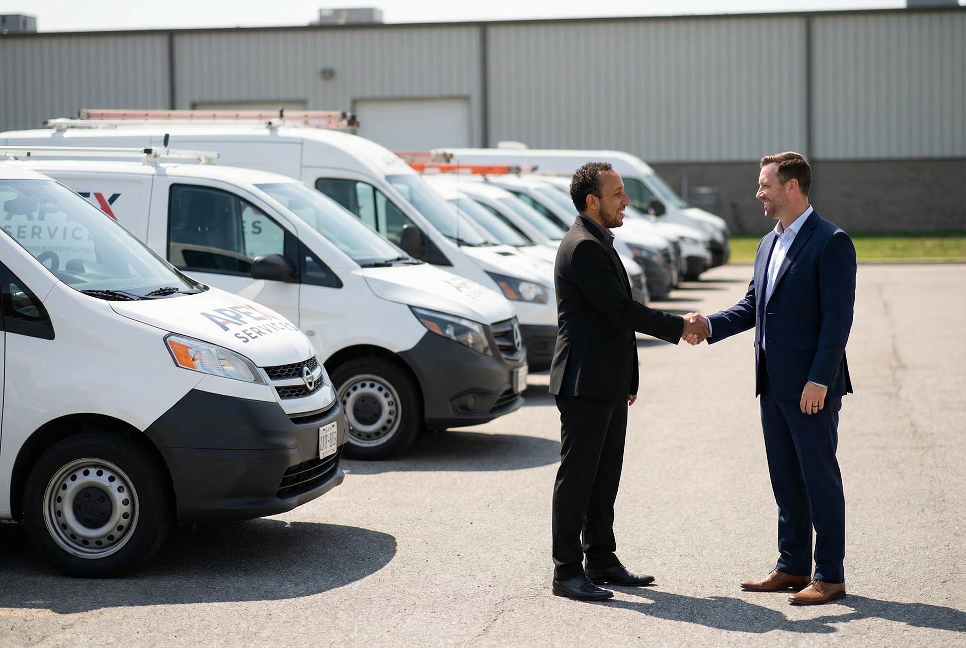 Commercial truck driver insured by Manjarres Insurance